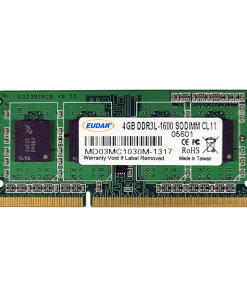 رم لپ تاپ 4گیگ ایوداEUDAR DDR3L,PC3L 1600MHZ
